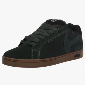 Etnies Men's Fader Skate Shoe, Green/Gum